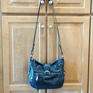 Francesco Biasia Vintage Leather Shoulder Bag GUC